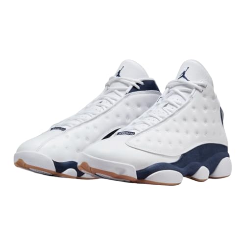 Buy AIR JORDAN 13 RETRO-WHITE/MIDNIGHT NAVY-GUM LIGHT BROWN-414571